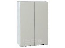Шкаф верхний с 2-мя дверцами Евро Агат / Белый 920*600*318