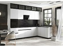 Кухонный гарнитур Техно-6 брайш вайт 2580x3000/1800x600