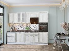 Модульный кухонный гарнитур Шале-02 white dreamline 2140x2700x600