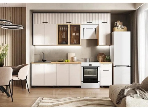 Кухонный гарнитур Бьянка кашемир 2500x2600x600