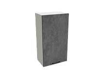 Шкаф В509 с 1-ой дверью Хелмер БЕЛ/БЕТОН Ф30Н