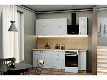 Модульный кухонный гарнитур Лофт nordic oak 2130x1700x600