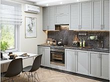 Модульный кухонный гарнитур Сканди-03 grey softwood 2340x2600x600