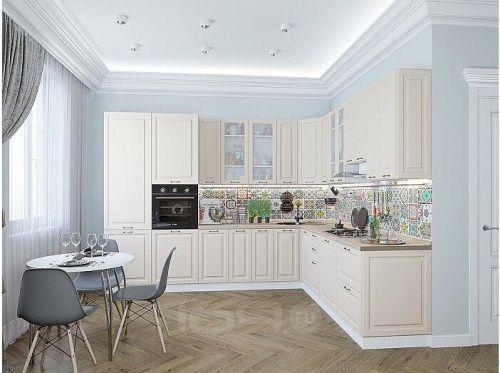 Модульный кухонный гарнитур Ницца-04 агат 2340x3200/2700x600