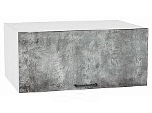 Шкаф верхний горизонтальный глубокий Флэт Temple Stone 2S/Белый 358*800*574