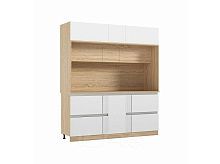 Кухонный гарнитур Карина пластер бьянко 2268x2000x600