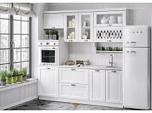 Кухонный гарнитур Милано белая текстурная 2140x2200x600