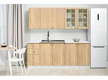 Кухонный гарнитур Техно-1 дуб сонома 2140x2000x600