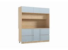 Кухонный гарнитур Карина пластер скай 2268x2000x600