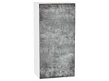 Шкаф верхний с 1-ой дверцей Флэт Temple Stone 2S/Белый 920*450*318