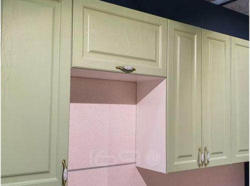 Модульный кухонный гарнитур Ницца-02 Зеленый | 330 см фото 5