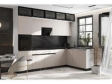 Кухонный гарнитур Техно-6 кашемир 2580x3000/1800x600