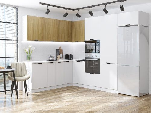 Евро Лайн-03 Дуб песочный/Белый