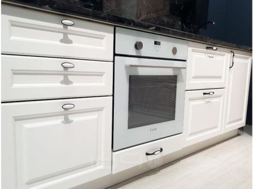 Модульный кухонный гарнитур Ницца Royal-01 Белый | 240 см фото 7