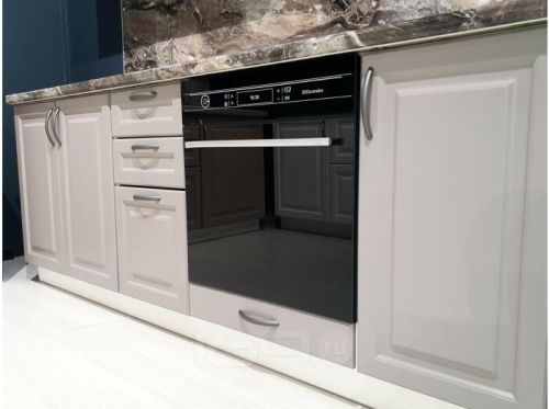 Модульный кухонный гарнитур Ницца Royal-01 Серый | 240 см фото 8