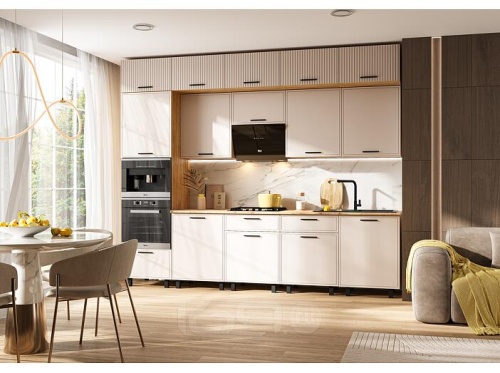 Кухонный гарнитур Бьянка кашемир 2500x3000x600