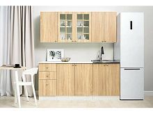 Кухонный гарнитур Техно-1 дуб сонома 2140x1800x600