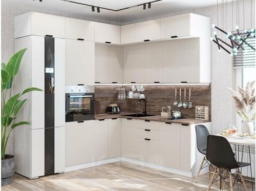 Модульный кухонный гарнитур Евро агат 2500x2400/1890x600