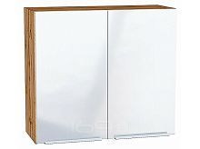 Шкаф верхний с 2-мя дверцами Фьюжн Angel Дуб Вотан 716*800*320