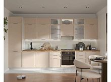 Модульный кухонный гарнитур Барселона кашемир 2690x4000x600