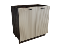 Шкаф Н800 с 2-мя дверцами Сиэль Ян ДБК/АТЛ/СЕР Ф50