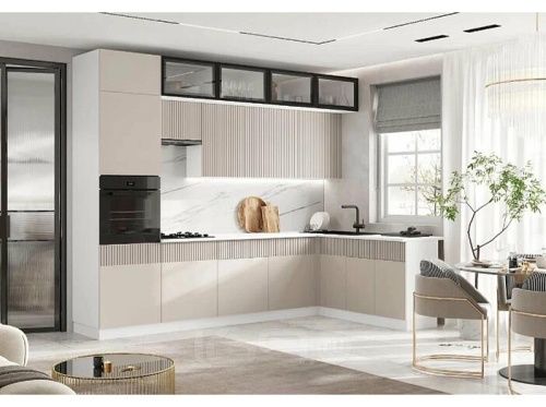 Кухонный гарнитур Оливия кашемир 2500x3000x600