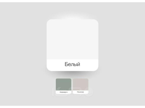 Модульный кухонный гарнитур Квадро-01 белый 2140x3000x600 фото 3