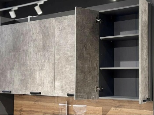 Модульный кухонный гарнитур Флэт temple stone 2s 2330x2300x600 фото 4