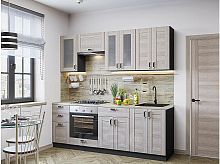 Модульный кухонный гарнитур Лофт-01 cappuccino veralinga 2140x2200x600