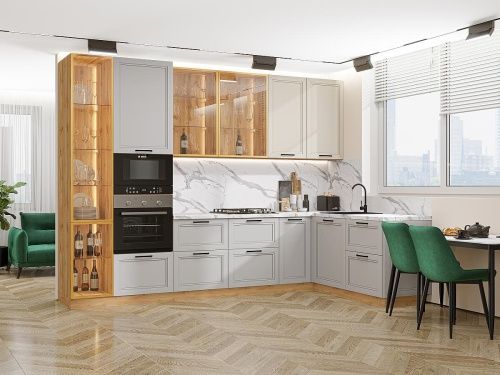 Нео-04 Cream Silk/Grey Silk