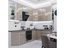 Модульный кухонный гарнитур Фьюжн-04 gallant 2340x2200/1800x600