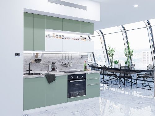 Фьюжн-01 Silky Mint/Silky White фото 2