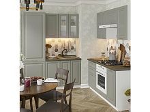 Модульный кухонный гарнитур Ницца Royal-03 Magnum/Белый | 160/160 см