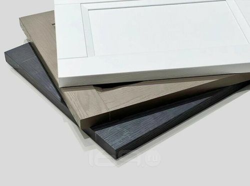 Модульный кухонный гарнитур Сканди-05 white silkwood 2140x1200x600 фото 5