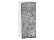 Шкаф верхний с 1-ой дверцей Флэт Temple Stone 2S/Белый 716*300*318