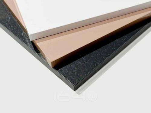 Модульный кухонный гарнитур Фьюжн-07 anthracite, silky white 2140x2700x600 фото 7