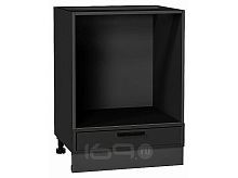 Шкаф нижний под духовку Фрейм Stormy Silk Graphite 816*600*480