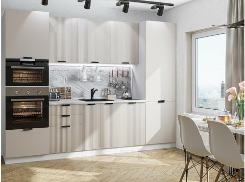 Модульный кухонный гарнитур Евро агат 2140x2800x600