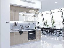 Модульный кухонный гарнитур Фьюжн-01 anthracite, gallant 2340x2300x600