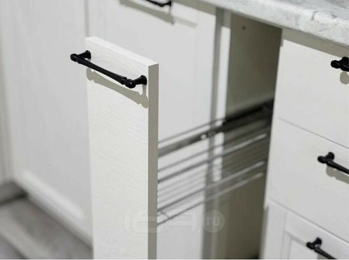 Модульный кухонный гарнитур Сканди white silkwood 2336x1738/2980x600 фото 6