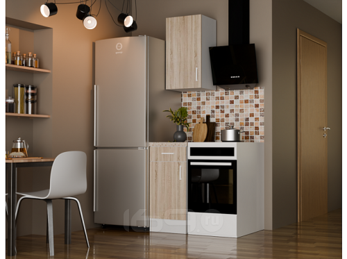 Кухонный гарнитур Уют дуб сонома 2155x400x600