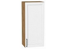 Шкаф верхний с 1-ой дверцей Сканди White Silkwood/Дуб Вотан 920*400*320