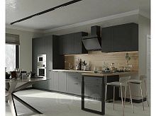 Модульный кухонный гарнитур Глетчер маренго силк 2130x4400x600