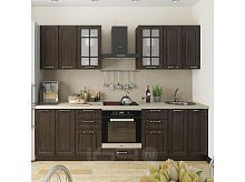 Модульный кухонный гарнитур Прага-01 венге премиум 2140x2600x600