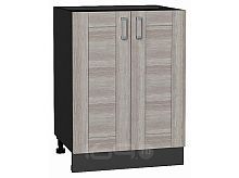 Шкаф нижний с 2-мя дверцами Лофт Cappuccino Veralinga/Graphite 816*600*480