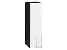 Шкаф верхний бутылочница Квадро Белый/Graphite 716*200*321