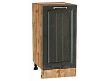 Шкаф нижний с 1-ой дверцей Прага Венге премиум Дуб Вотан 816*400*478