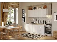 Кухонный гарнитур Челси белый 2140x2000x600