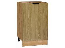 Шкаф нижний с 1-ой дверцей Евро Лайн Дуб песочный/Дуб Вотан 816*500*478