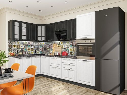 Прага-03 Венге Премиум/Белое дерево